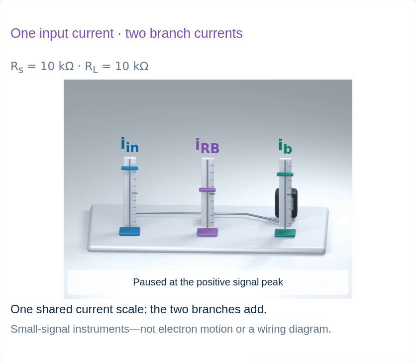 Original two-path input model or same-language symbolic current instruments