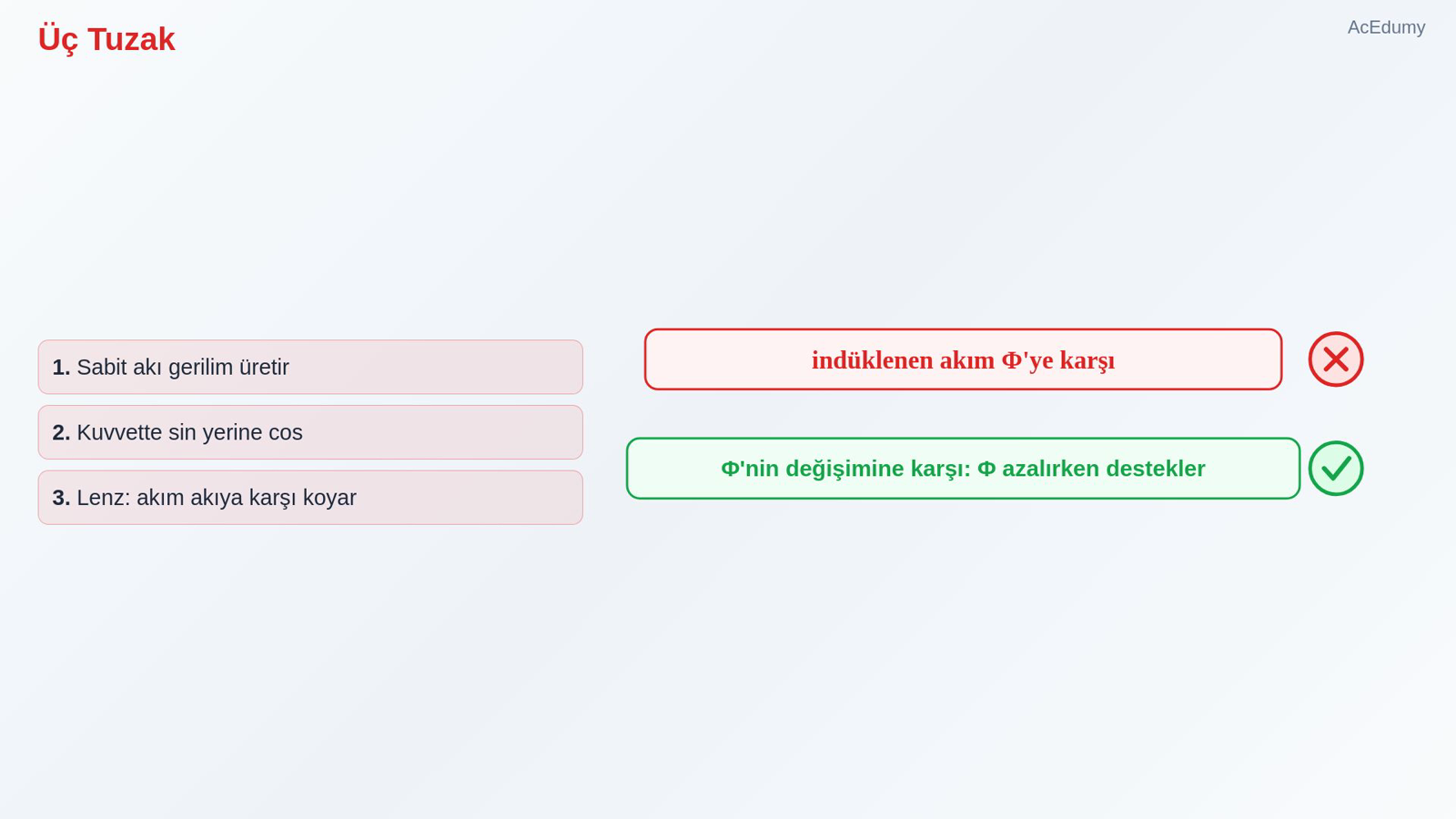 Üç Tuzak