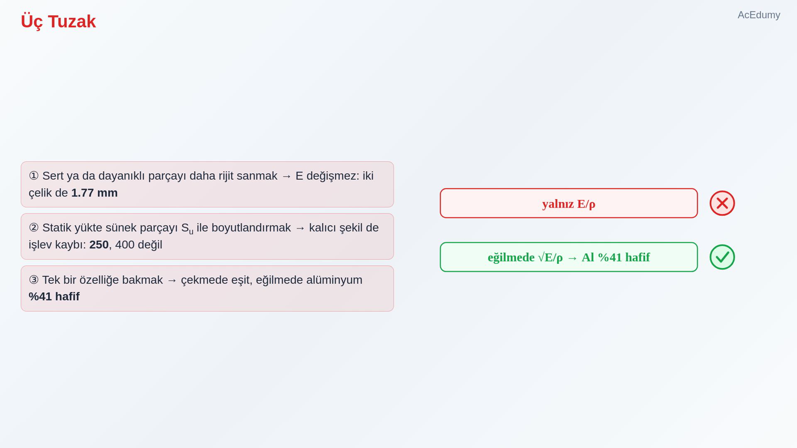 Üç Tuzak