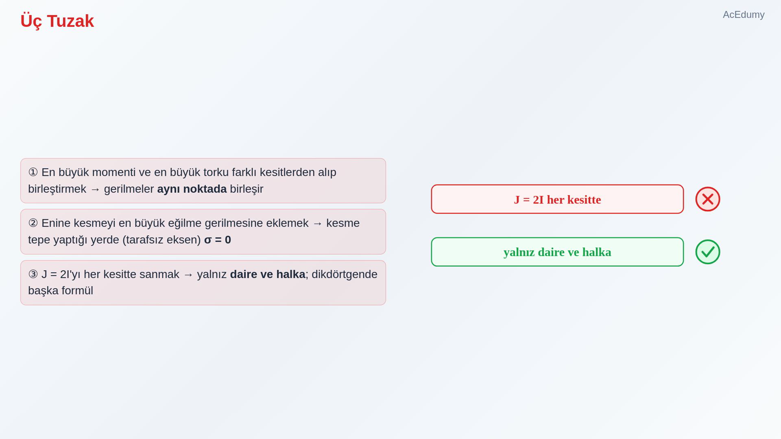 Üç Tuzak