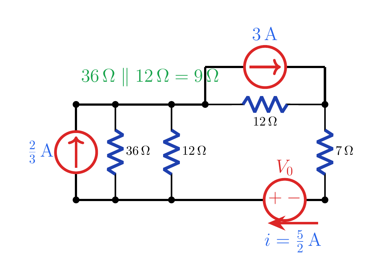 Intermediate Norton equivalents for Example 4.
