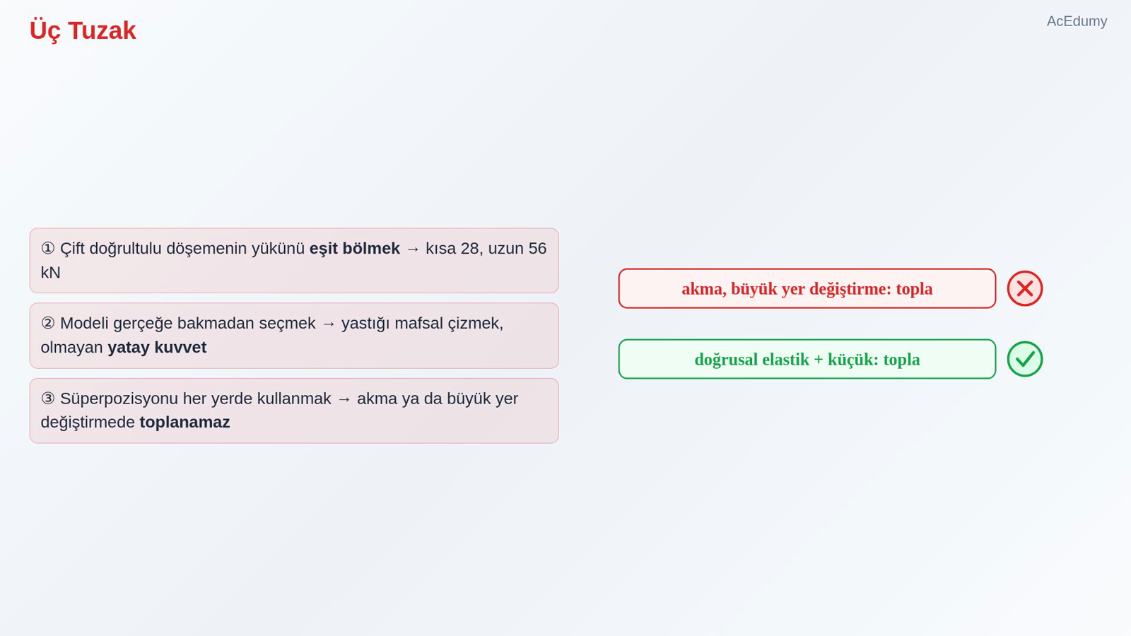 Üç Tuzak