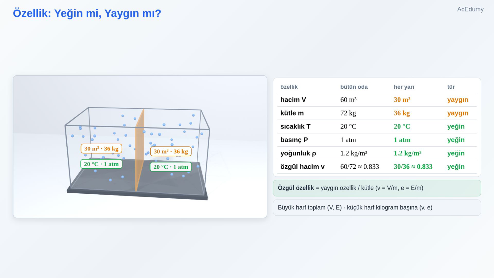 Özellik: Yeğin mi, Yaygın mı?